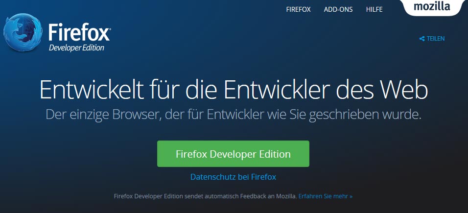 Firefox Developer Edition