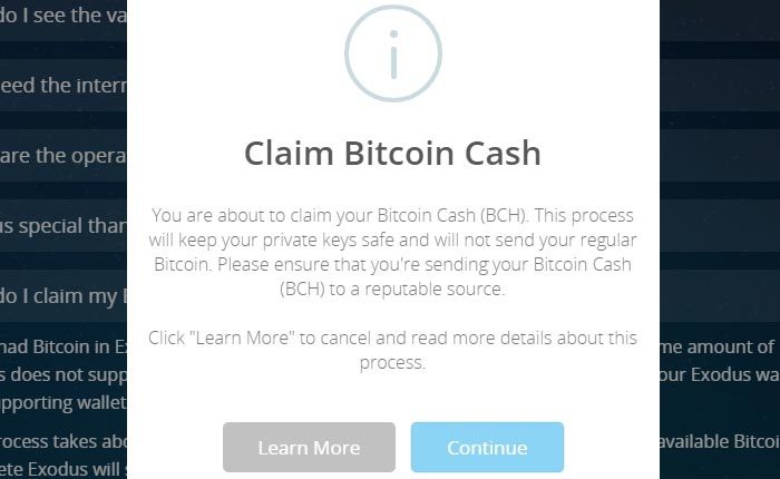 Bitcoin cash in bitcoin umwandeln