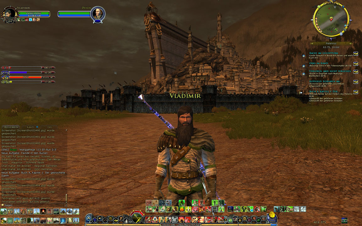 Ich in Herr der Ringe Online