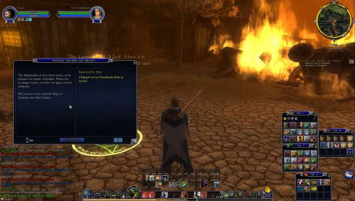 Screenshot aus Herr der Ringe Online: Archet in Flammen