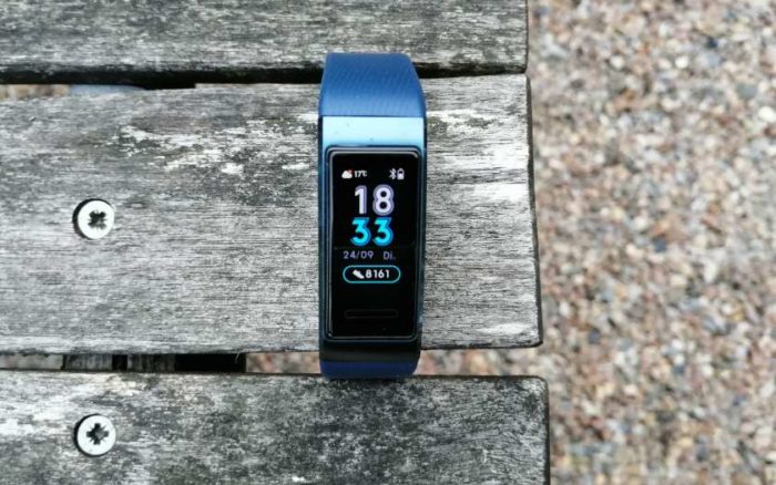 Fitness- ? und Gesundheitstracker: Huawei Band 3 Pro im Einsatz