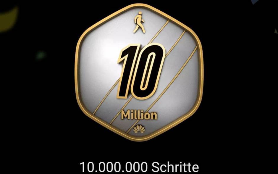 10 Millionen Schritte